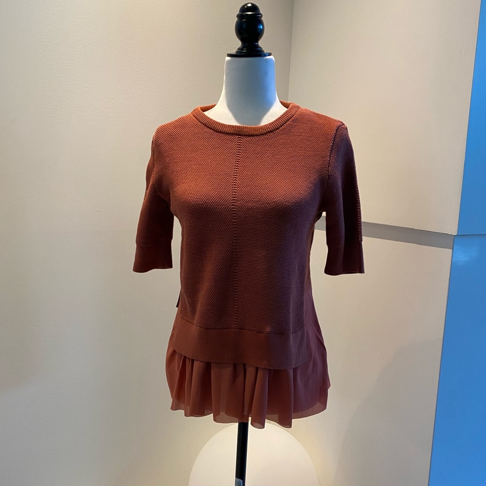 Cos rust coloured top